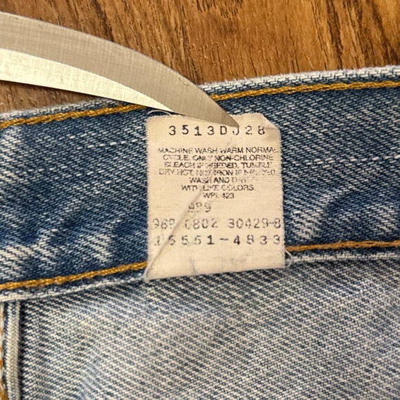 Vintage 550 Levi’s Jeans. Paper tag. 6 Miss S. 26 - Picture 8 of 11
